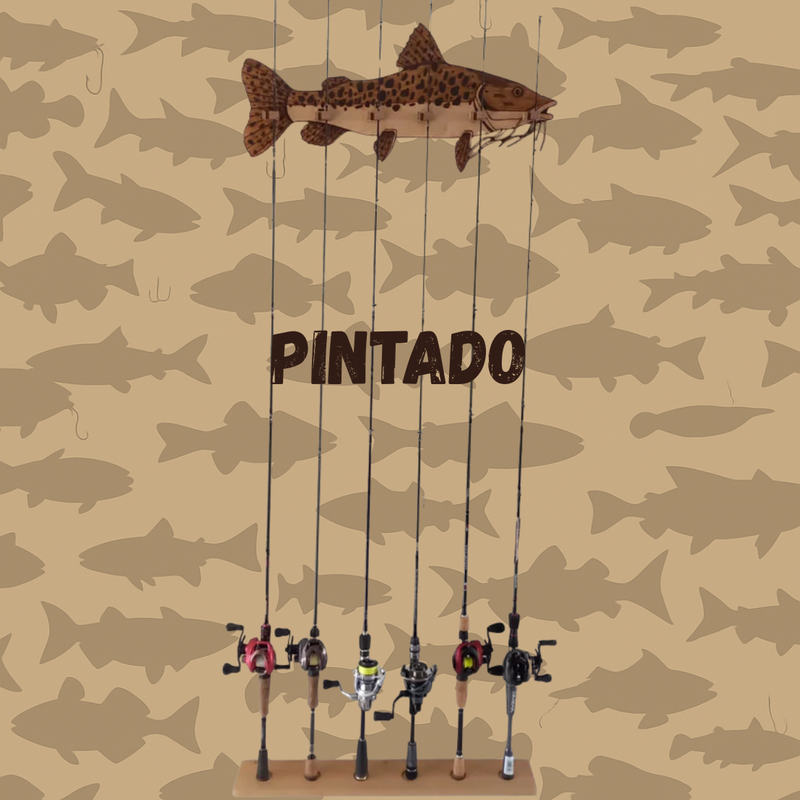 Suporte de Varas FishHolder™ [Organização e Praticidade Para Suas Varas]