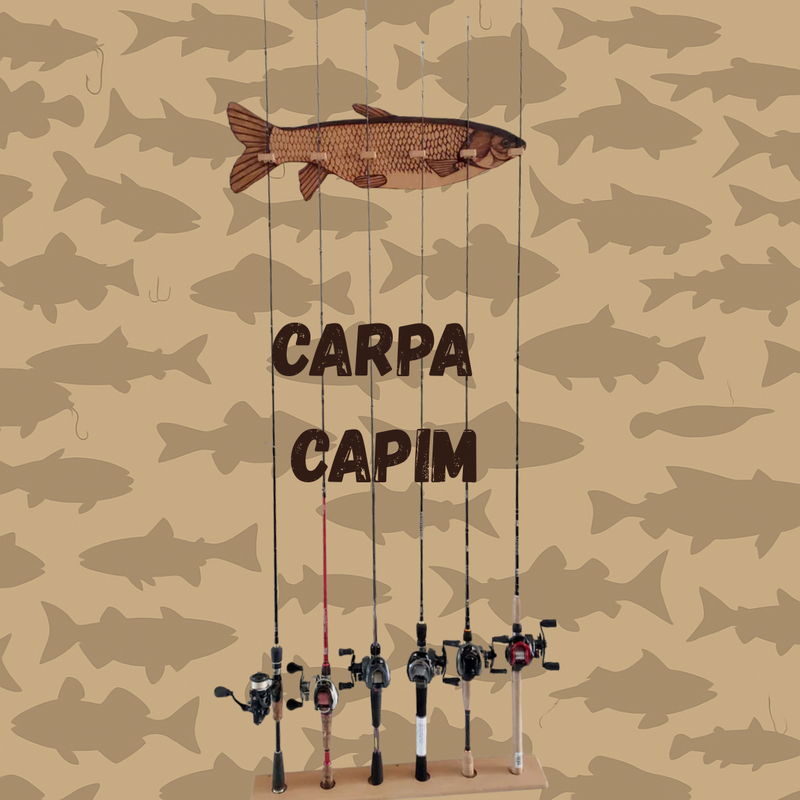 Suporte de Varas FishHolder™ [Organização e Praticidade Para Suas Varas]