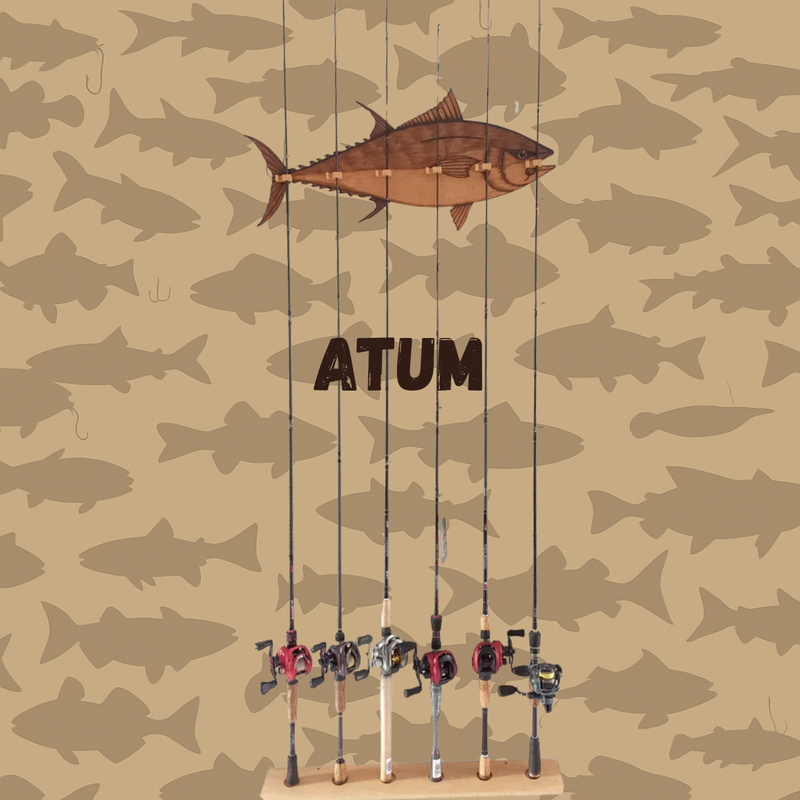 Suporte de Varas FishHolder™ [Organização e Praticidade Para Suas Varas]