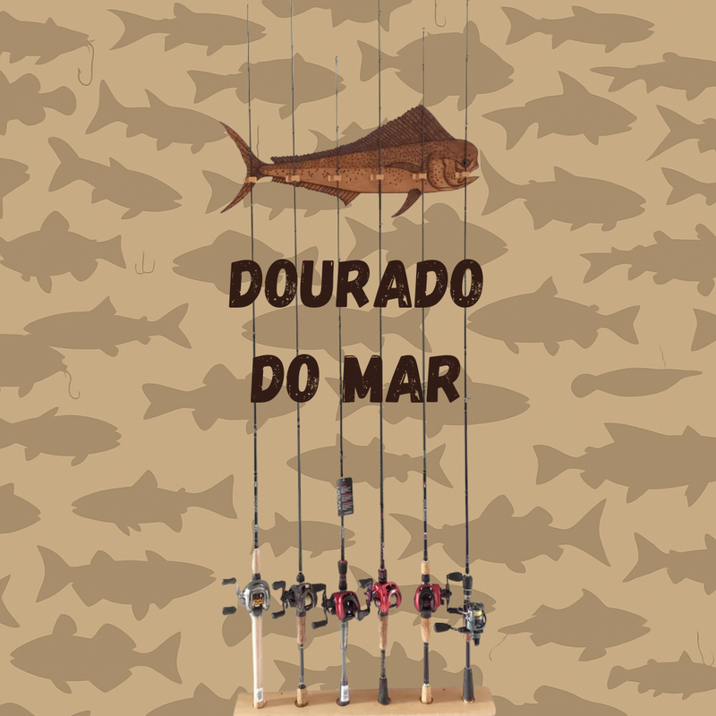 Suporte de Varas FishHolder™ [Organização e Praticidade Para Suas Varas]