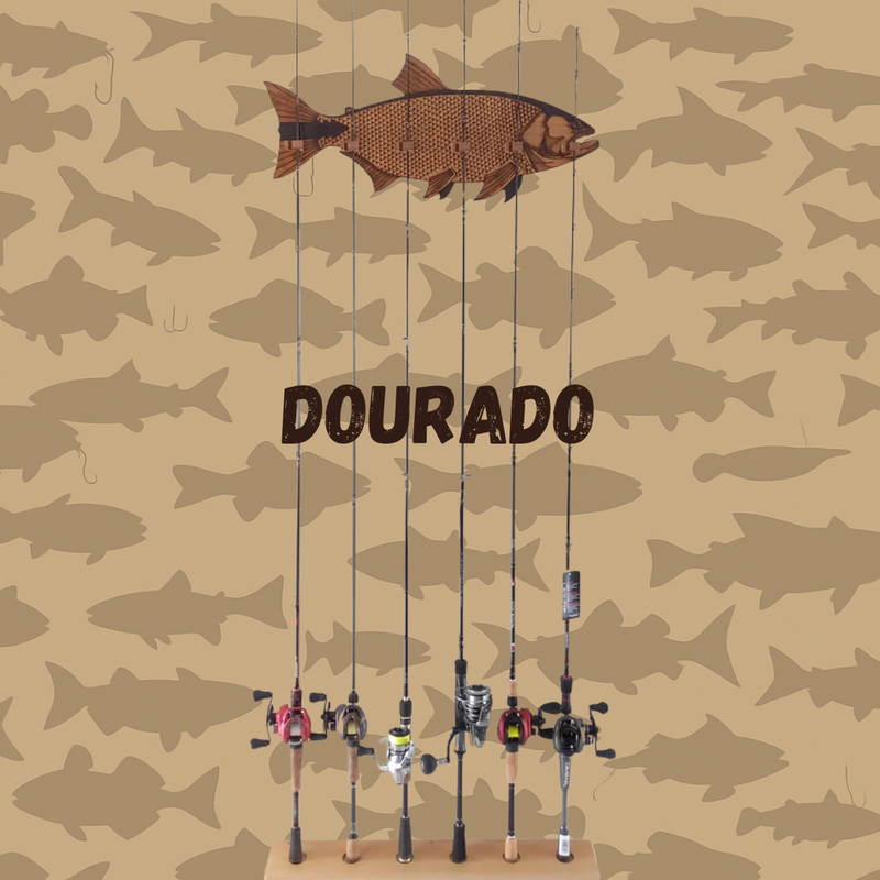 Suporte de Varas FishHolder™ [Organização e Praticidade Para Suas Varas]