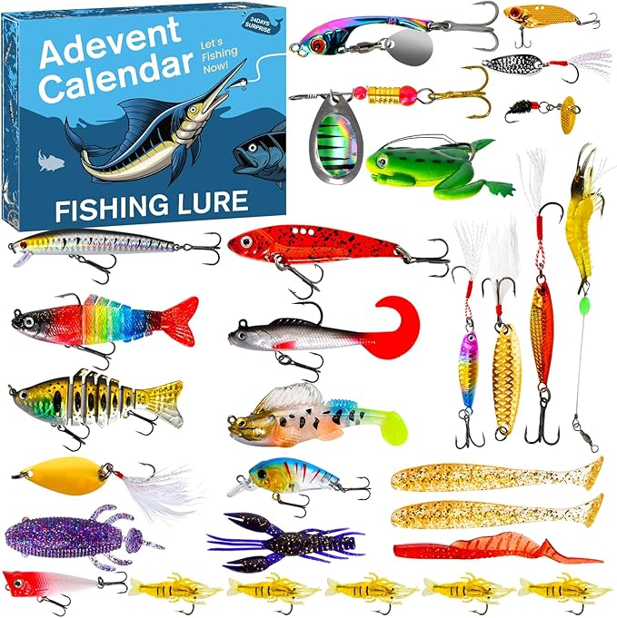 Advent Fish™ [Calendário de pesca com iscas]