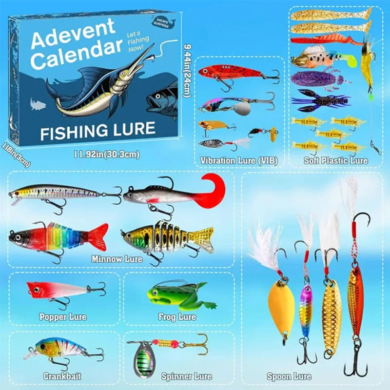 Advent Fish™ [Calendário de pesca com iscas]
